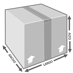 Caja dimensiones de embalaje