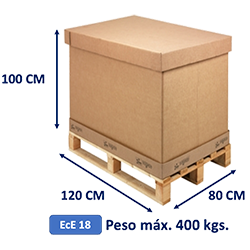 Envioconembalaje.es, kit box palet para envíos de palets de alto peso